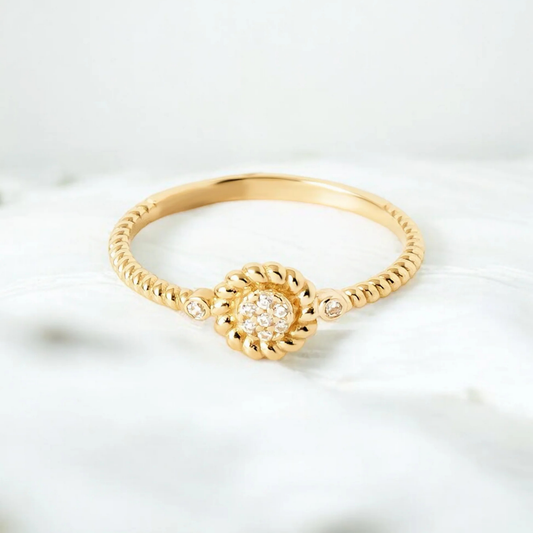 Collier étoile du Nord avec pierre de naissance