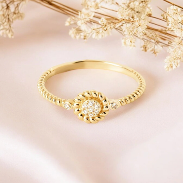 Collier étoile du Nord avec pierre de naissance