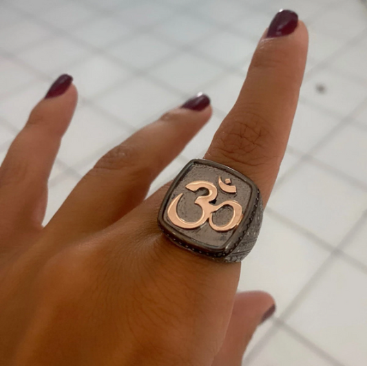 Bague Chevalière Ohm Homme