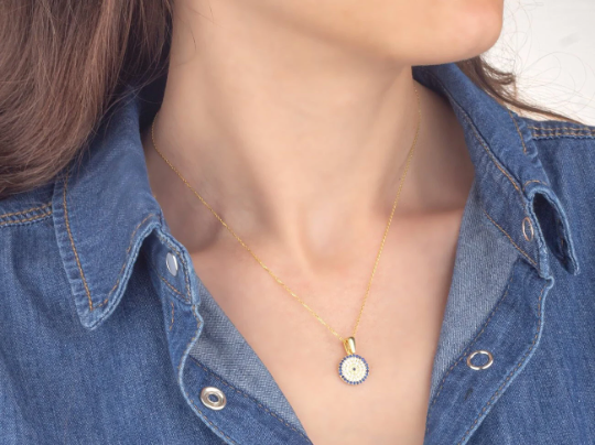 Evil Eye Charm Necklace