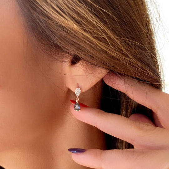 Alexandrite Stud Earrings