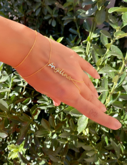 Personalisiertes Namens-Handkettenarmband