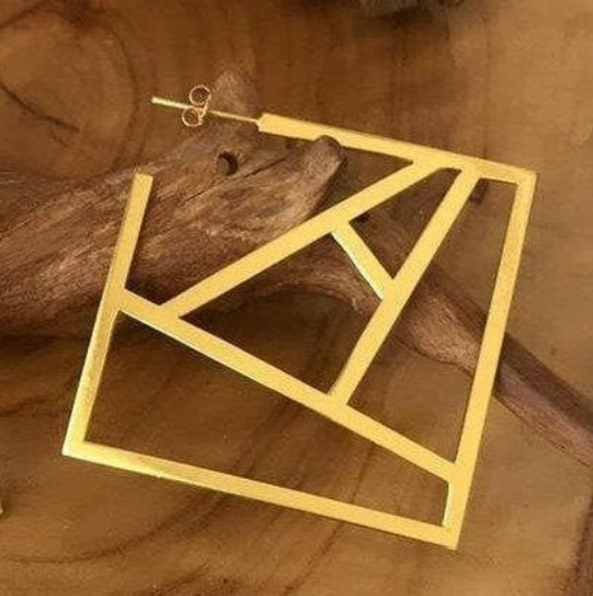 Monogram Initial Earrings