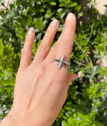 Bague grande étoile