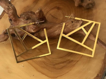 Monogram Initial Earrings