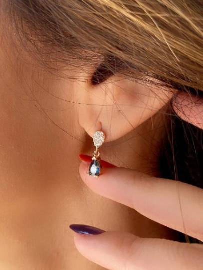 Alexandrite Stud Earrings