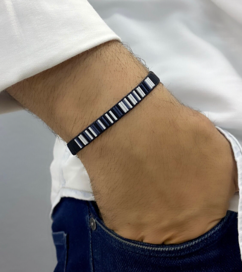Bracelet personnalisé en code morse