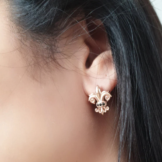 Fleur De Lis Ohrstecker