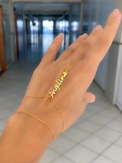 Personalisiertes Namens-Handkettenarmband