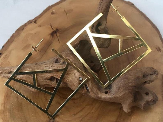 Monogram Initial Earrings