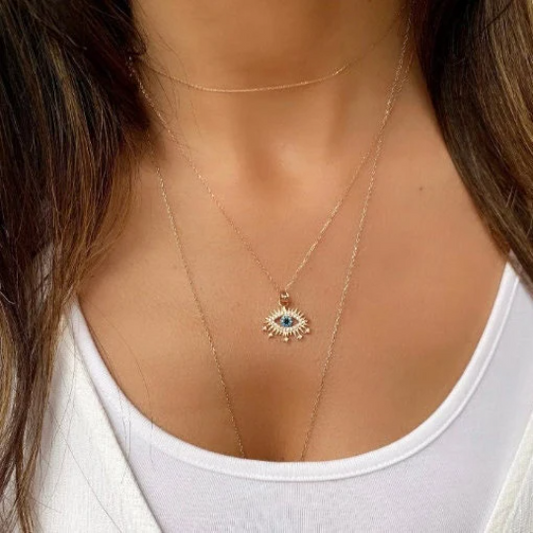 Collier de protection contre le mauvais œil