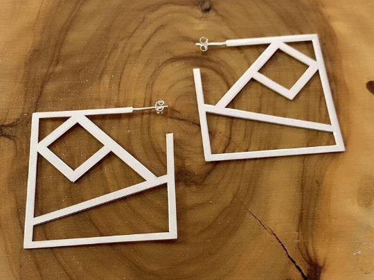 Monogram Initial Earrings
