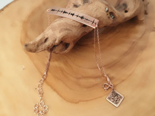 Benutzerdefiniertes Schallwellenarmband