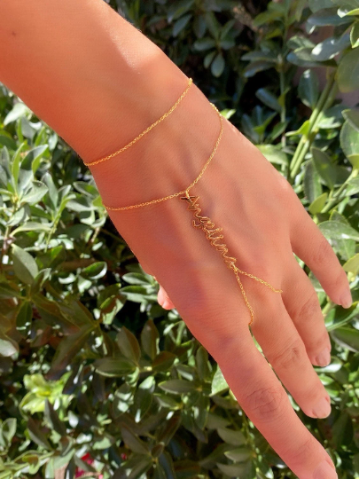 Personalisiertes Namens-Handkettenarmband