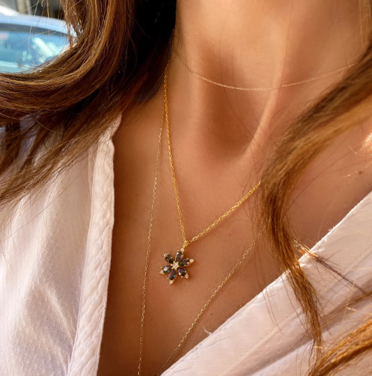 Daisy Alexandrite Necklace