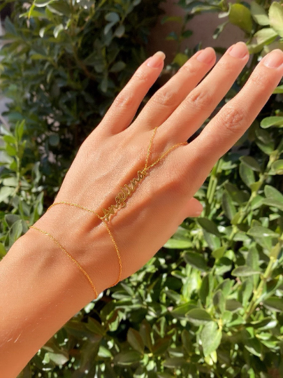 Personalisiertes Namens-Handkettenarmband