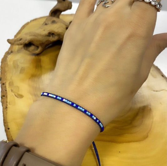 Bracelets d'amitié minimalistes à message secret