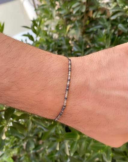Morsecode-Armband, passendes Paar-Set