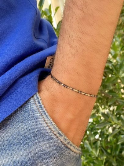 Morsecode-Armband, passendes Paar-Set