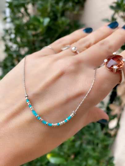 Minimalist Morse Code Necklace